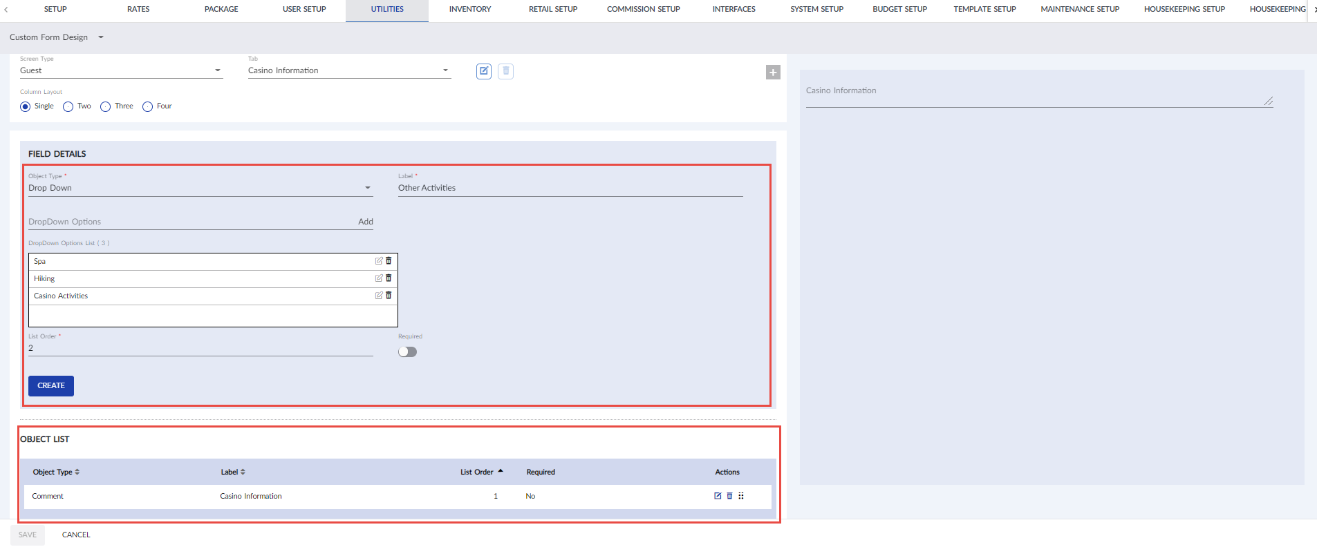 Designing Custom Forms